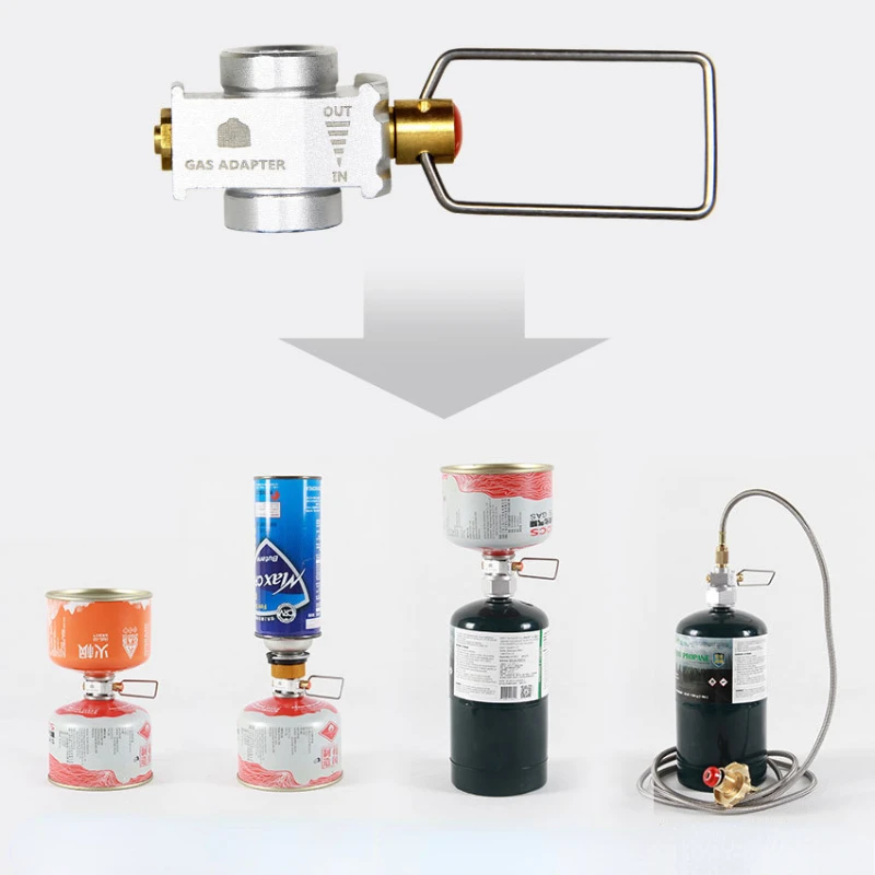 Cooking On Camping Stove - Outdoor Camping Herd Tank Gas Nachfüll