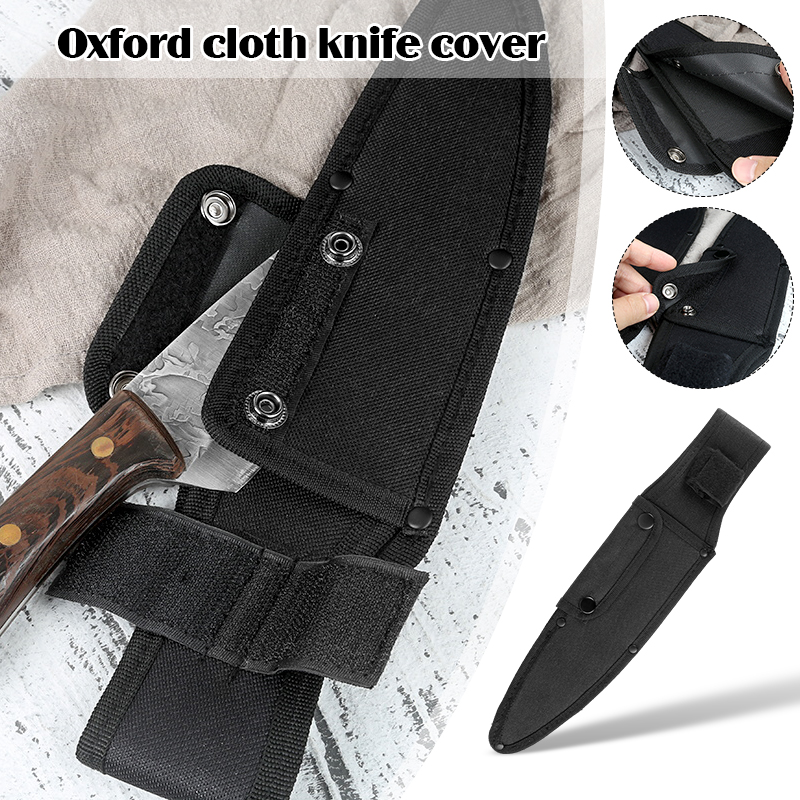 Camping Cooking Knife With Sheath - Chef Wasserdichte Oxford Scheide Halter Messer