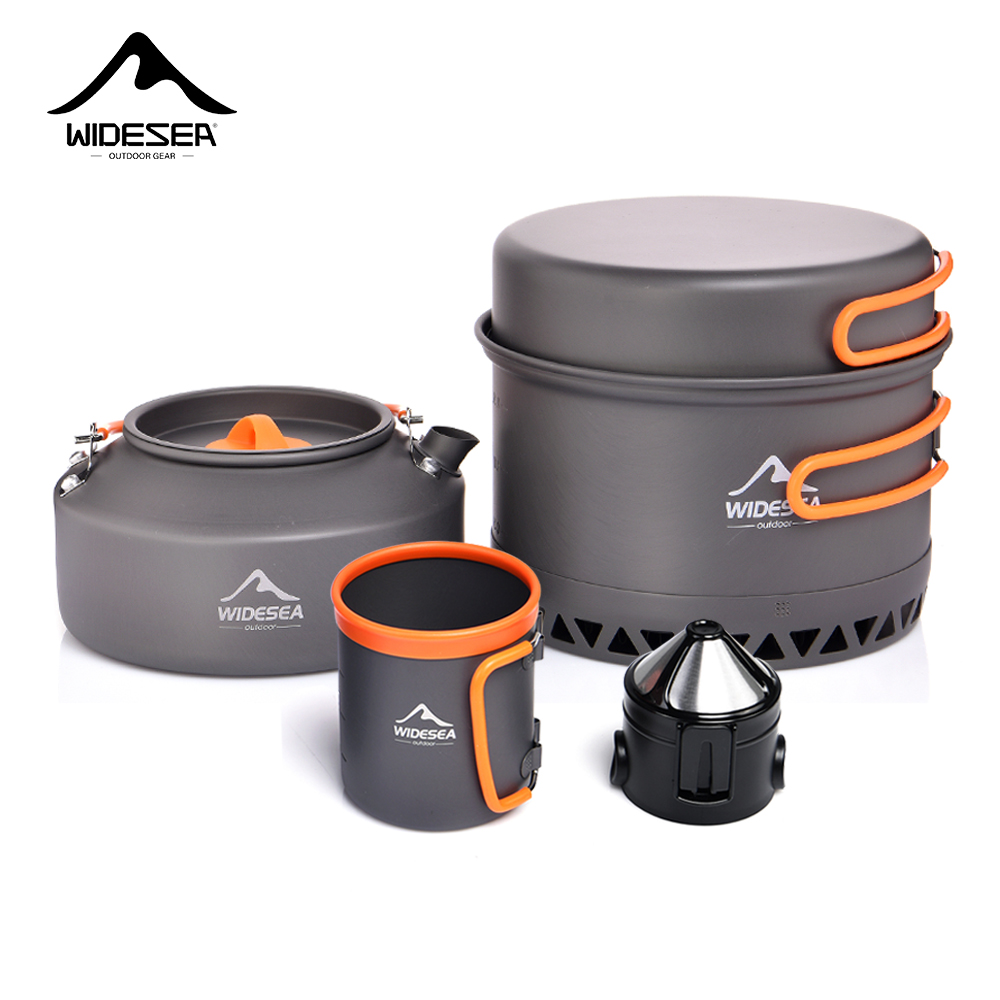 Camping Outdoor Cooking Set - Camping Geschirr Outdoor Kochgeschirr Set Töpfe