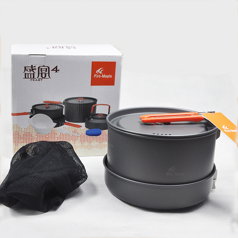Camping Cooking Set 2 Person - Fire Maple Kochgeschirr-Set für 4–5 Personen,