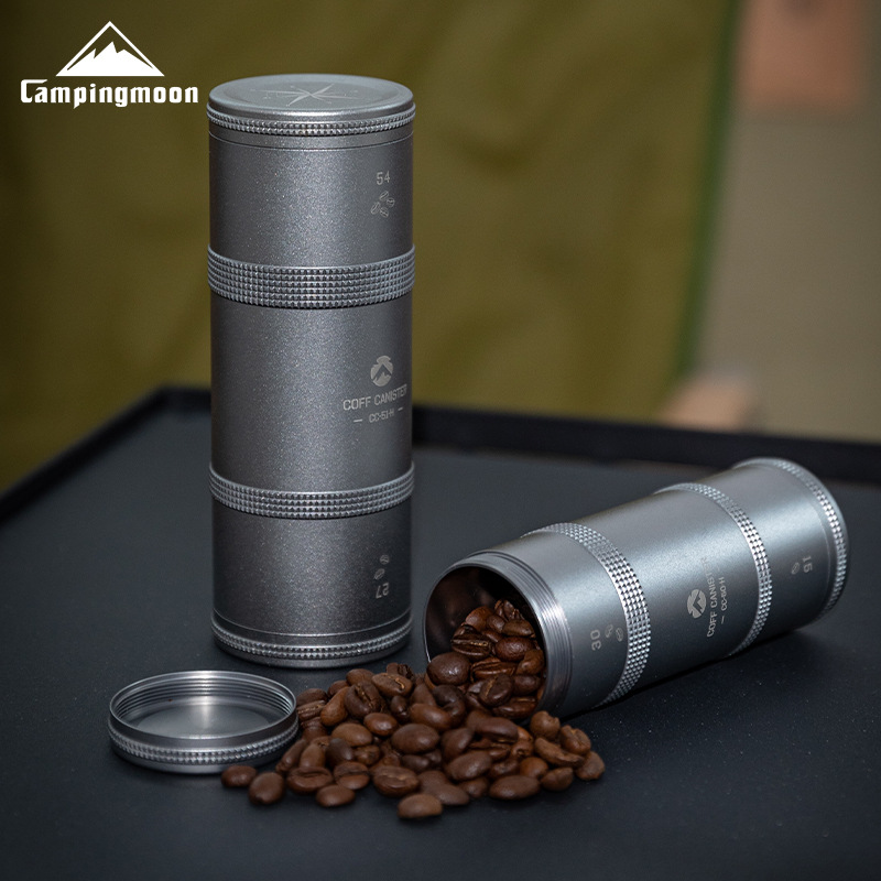 Camping Cooking Burner - CAMPINGMOON 1 Stück Kaffeebohnen können Reiseaufbewahrung