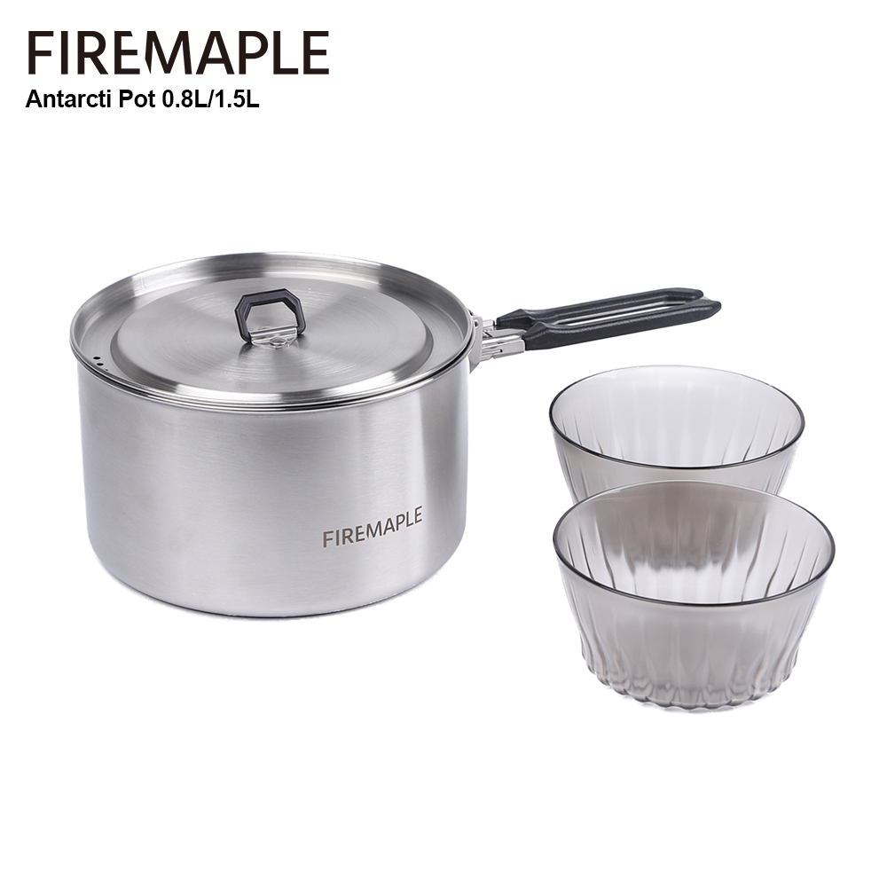 Camping Cooking Set Compact - Feuer Maple Camping Kochgeschirr Wandern Antarcti
