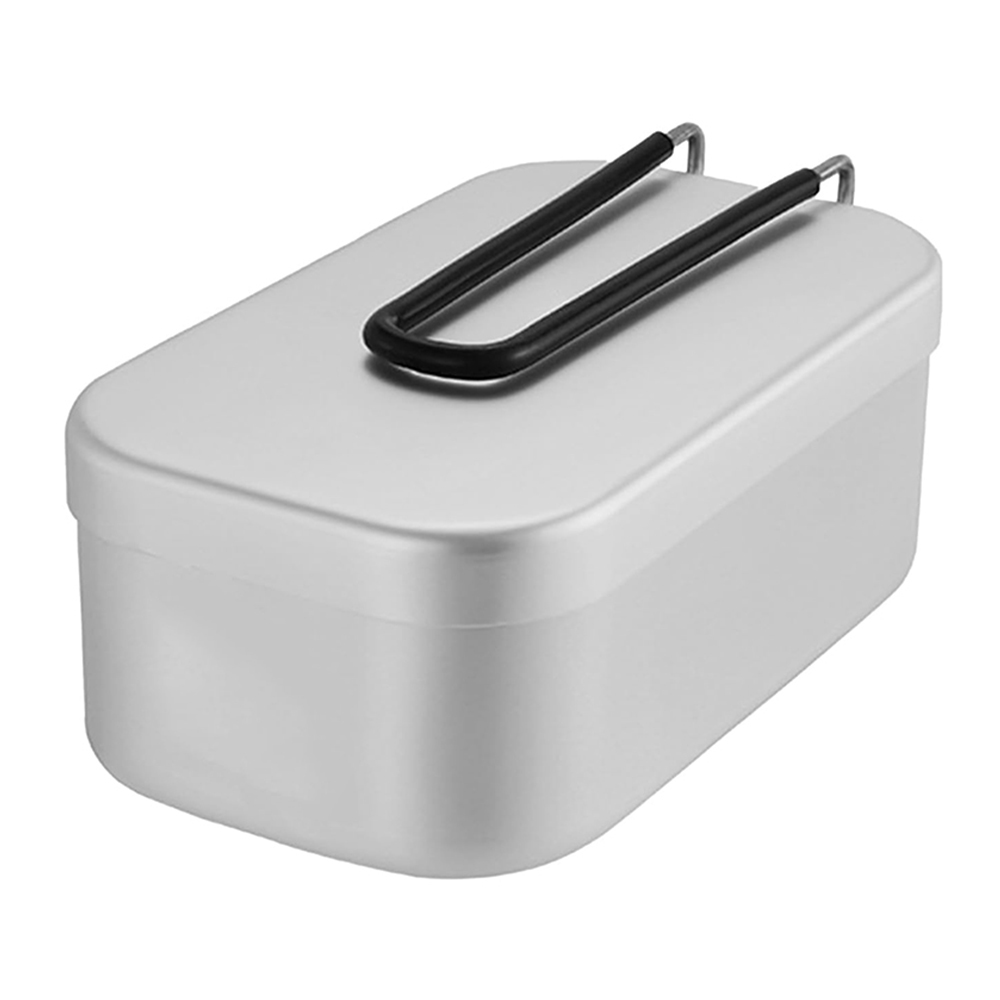 Camping Outdoor Cooking Set - 800ML Aluminium Mittagessen Boxen Outdoor Camping
