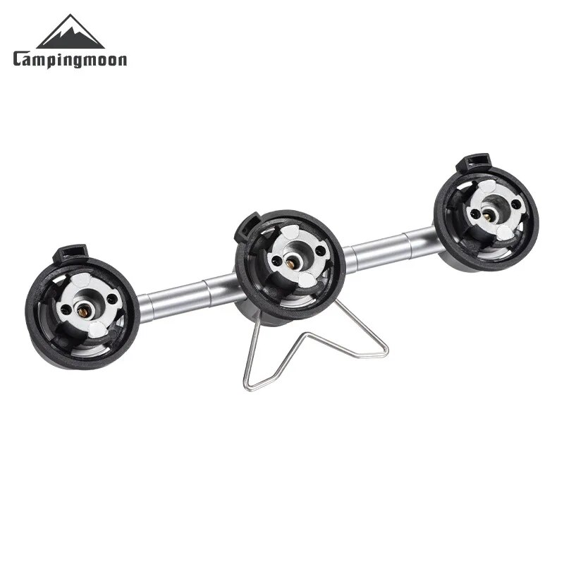 Cooking On Camping Stove - CAMPINGMOON Outdoor Camping 1PCS Legierung Drei