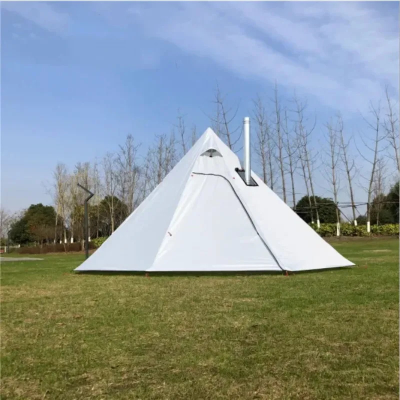 Camping Cooking Top - Camping verwenden Dachzelt mit Kaminstuhl zum