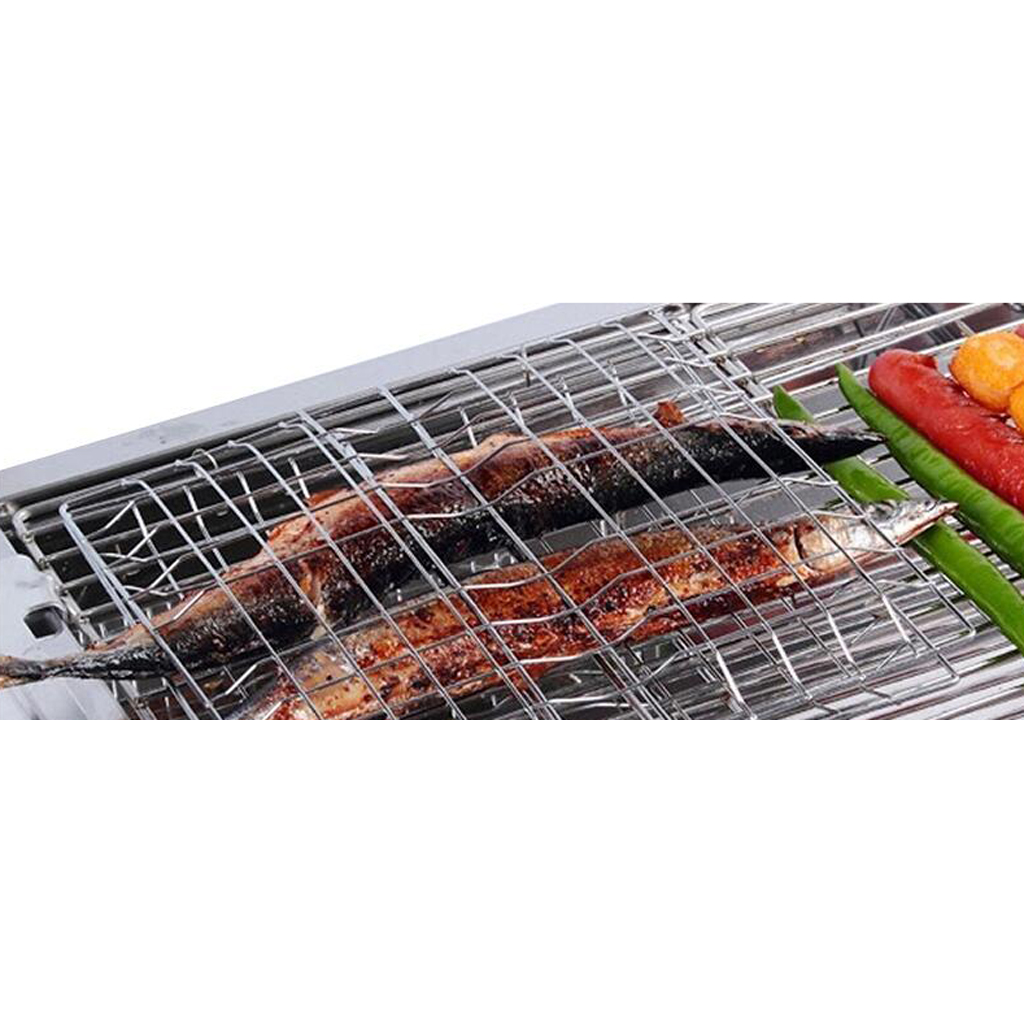 Camping Outdoor Cooking Set - Hochwertiger BBQ-Korb Grillzubehör Drahtnetz-Werkzeug für Outdoor-Kochen