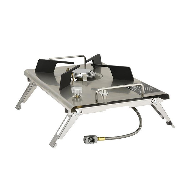 Tragbarer Outdoor-Kocher mit T – Camping Cooking Top Bewertung und Preis