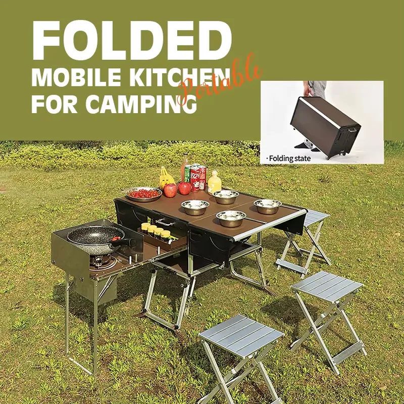 Hochwertiges Faltbares Outdoor – Quality Camping Cooking Set Bewertung und Preis