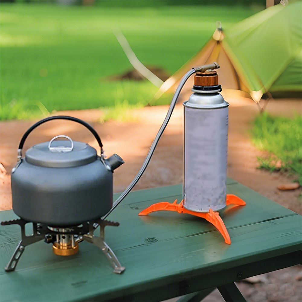 ​ ​ ​ ​ ​ ​ Tragbarer Gaskanis – Camping Cooking Tripod Bewertung und Preis
