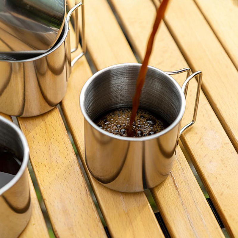 260/350/600ml Edelstahl becher – Quality Camping Cooking Set Bewertung und Preis