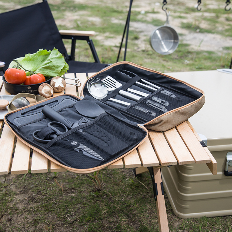 8-teiliges Camping-Kochgeschir – Camping Outdoor Cooking Set Bewertung und Preis