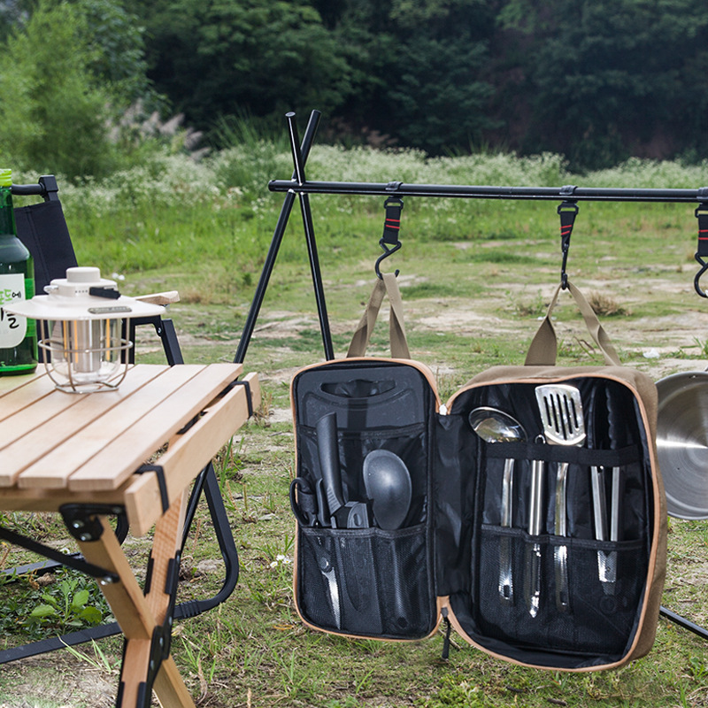 8-teiliges Camping-Kochgeschir – Camping Outdoor Cooking Set Bewertung und Preis