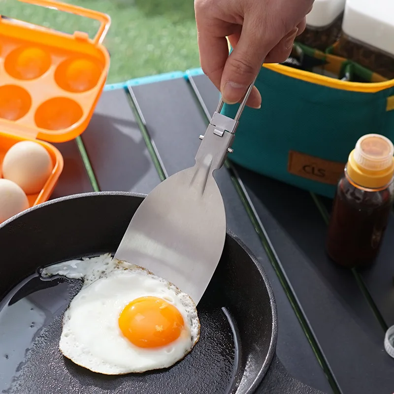 Klappbarer Camping-Spatel aus  – Camping Cooking Set 2 Person Bewertung und Preis