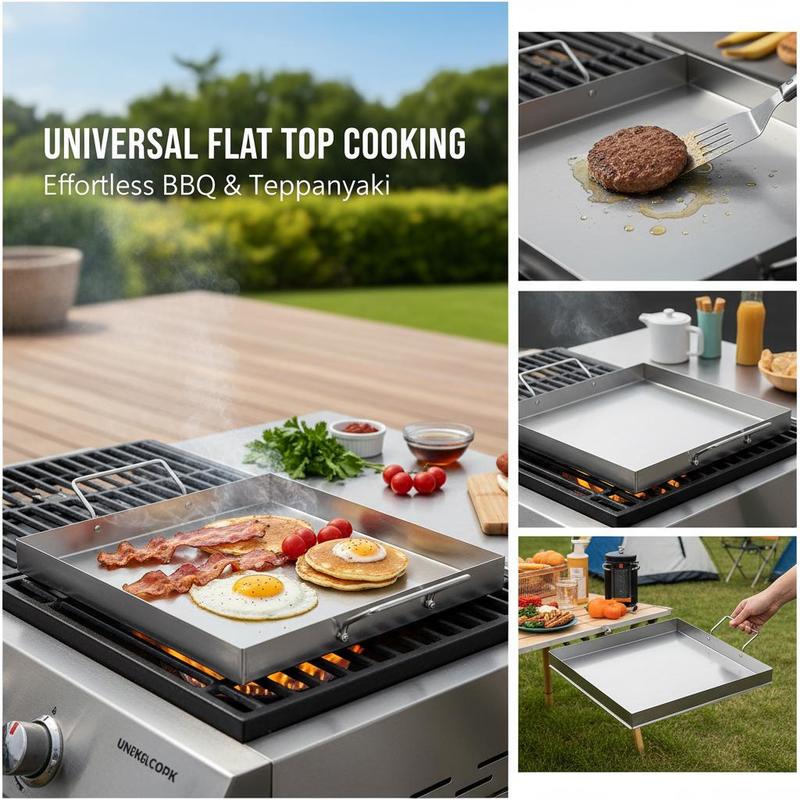 Universelle Flachgrillplatte 1 – Camping Outdoor Cooking Set Bewertung und Preis