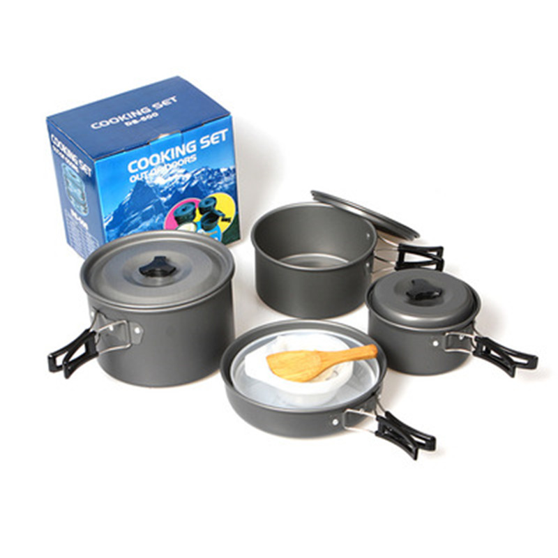 Outdoor-Camping-Kochset, antih – Camping Cooking Set 2 Person Bewertung und Preis