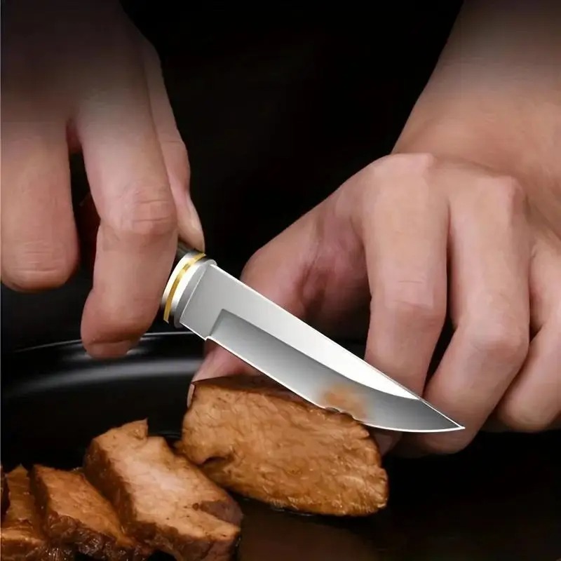 Hochwertiges Grillmesser aus E – Camping Cooking Knife With Sheath Bewertung und Preis
