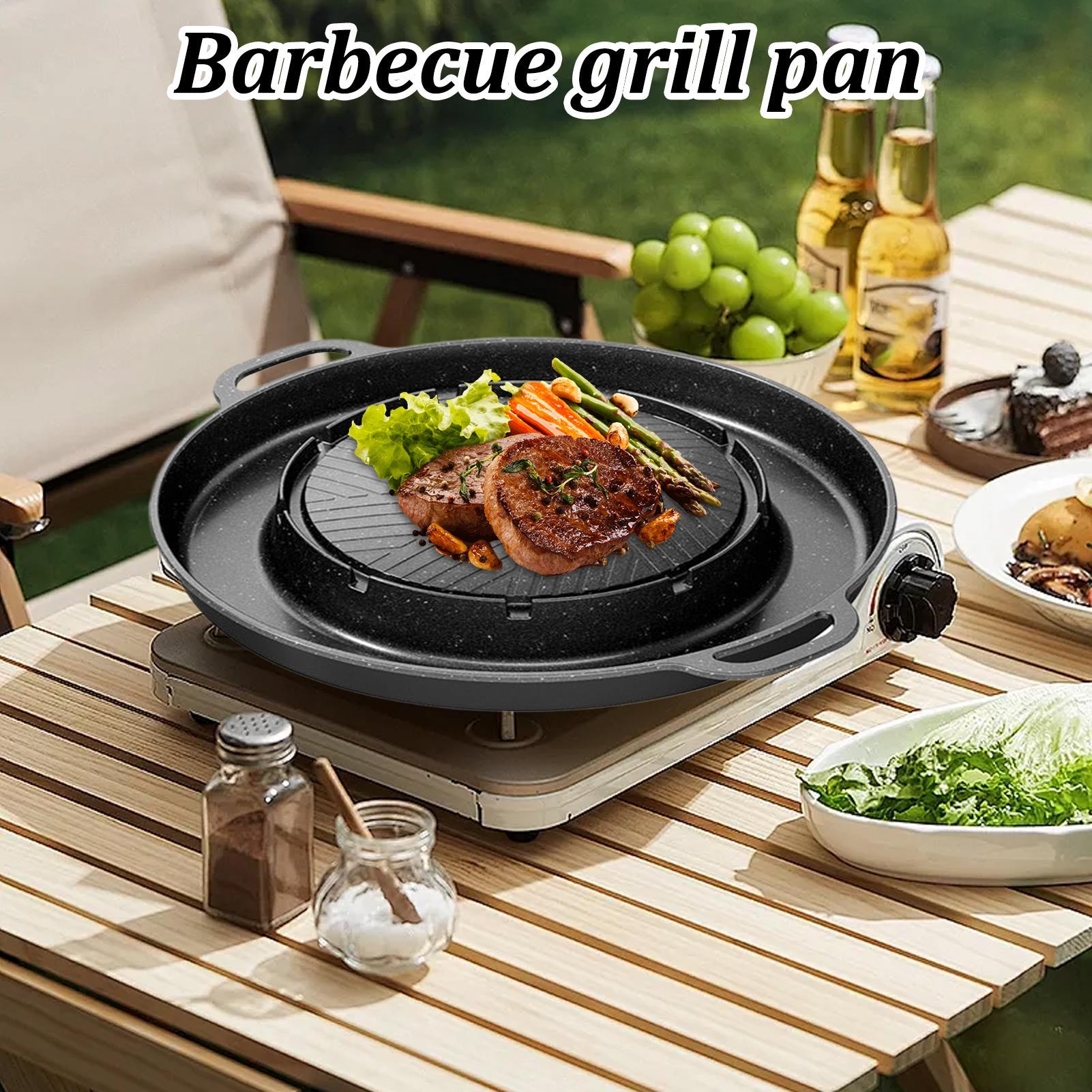 2-in-1-Grill und Hotpfanne für – Camping Cooking Top Bewertung und Preis