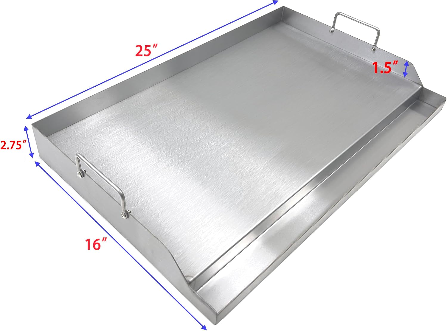 Edelstahl Flache Grillplatte U – Camping Cooking Top Bewertung und Preis
