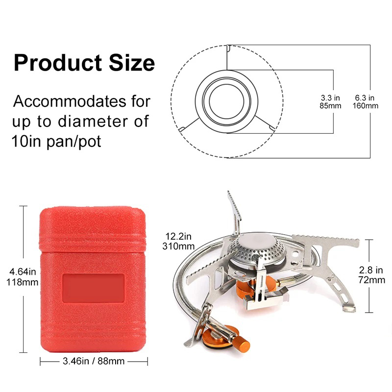 Camping Gasherd Tragbare Falte – Cooking On Camping Stove Bewertung und Preis