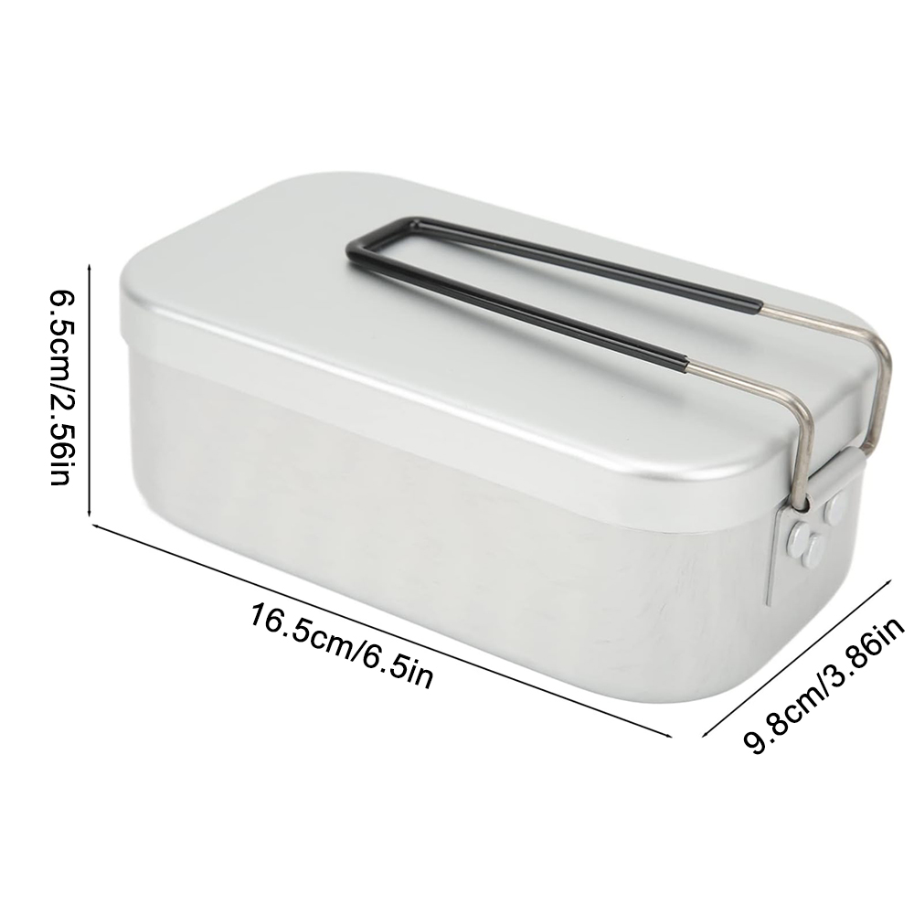 800ML Aluminium Mittagessen Bo – Camping Outdoor Cooking Set Bewertung und Preis