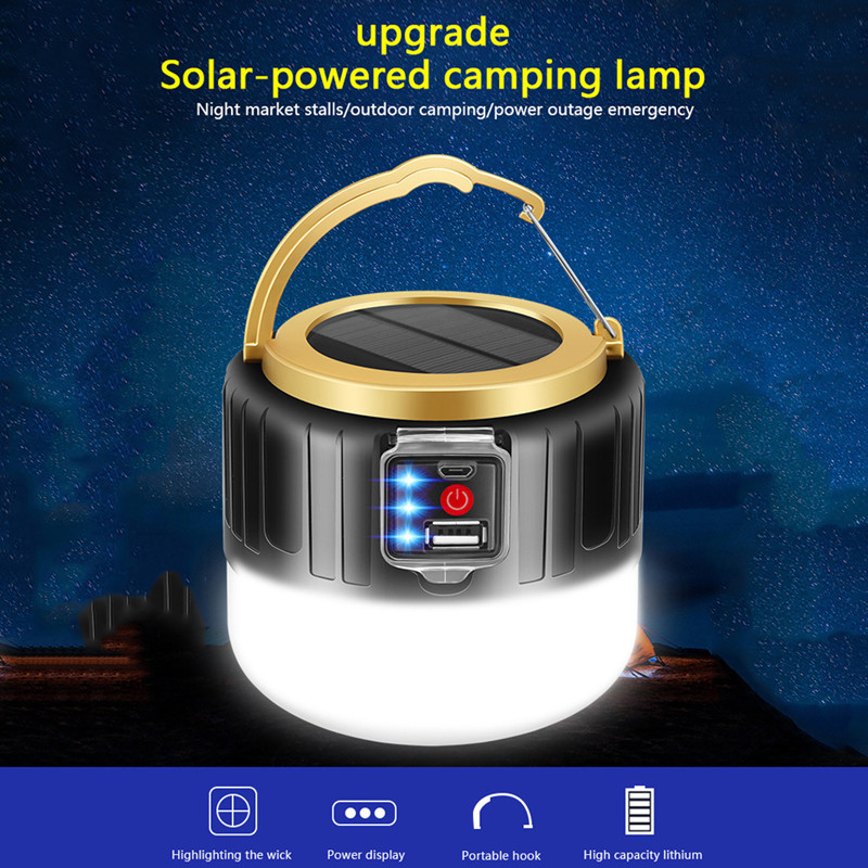 280 Watt Solar-LED-Campinglamp – Camping Cooking Tent Bewertung und Preis