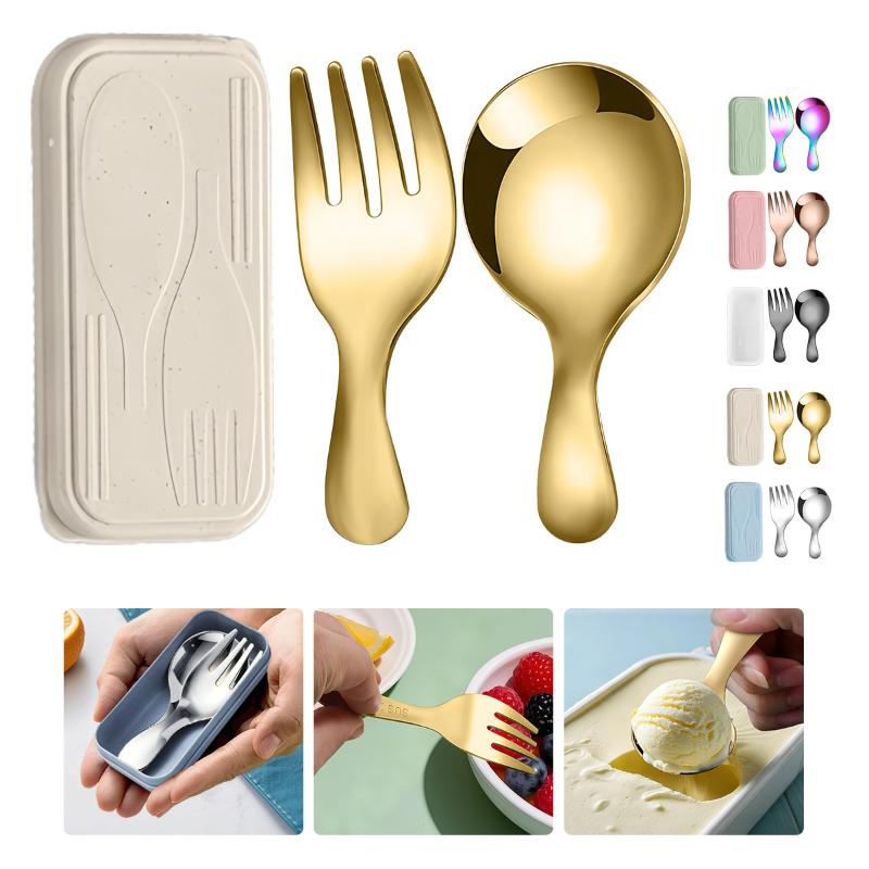 Edelstahl-Geschirr-Set, Löffel – Camping Cooking Bewertung und Preis
