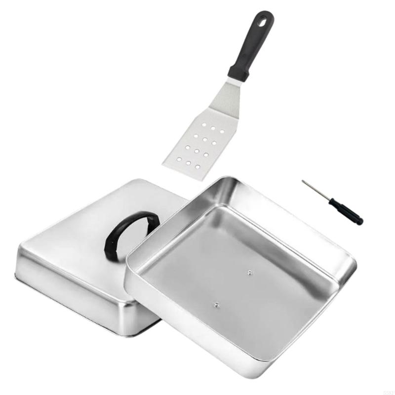 Flacher Deckel mit quadratisch – Camping Cooking Top Bewertung und Preis