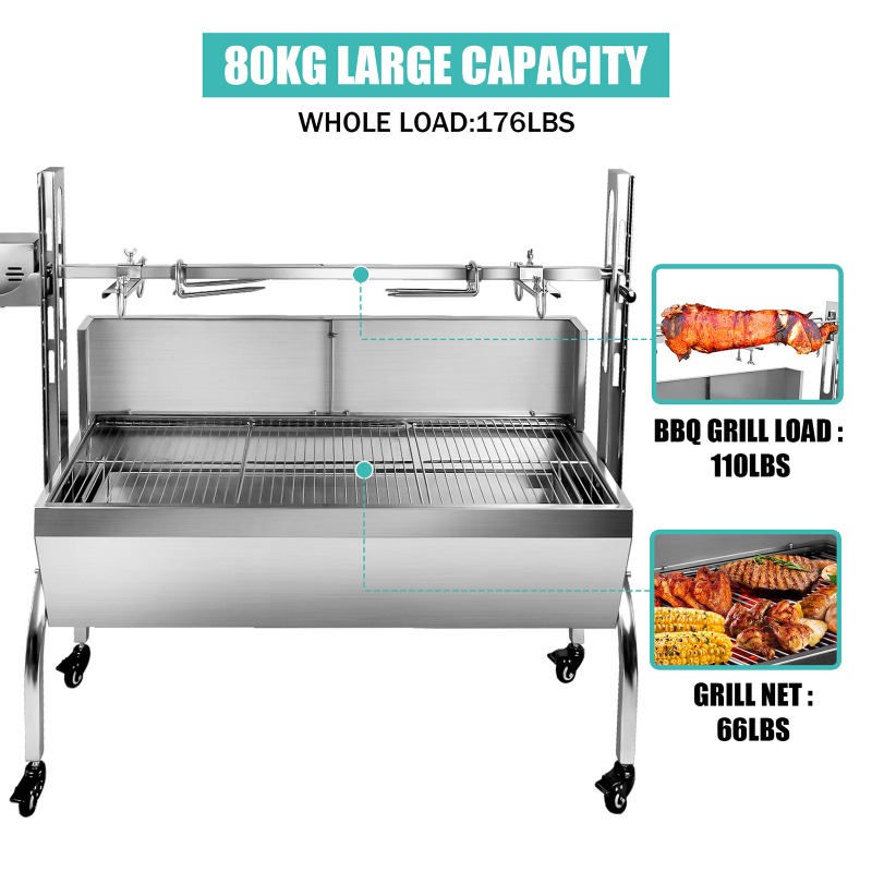 2-in-1 Barbecue Grill Röster R – Camping Cooking Equipment Electric Bewertung und Preis