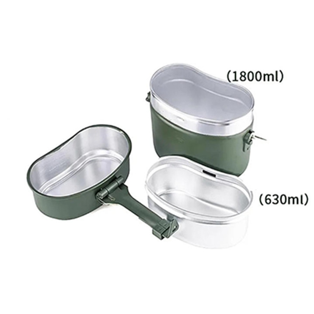 3-teiliges Aluminium-Lunchbox- – Camping Cooking Set Compact Bewertung und Preis