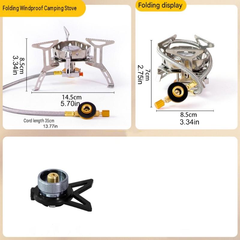 Tragbarer Outdoor-Kocher aus E – Camping No Cooking Meals Bewertung und Preis