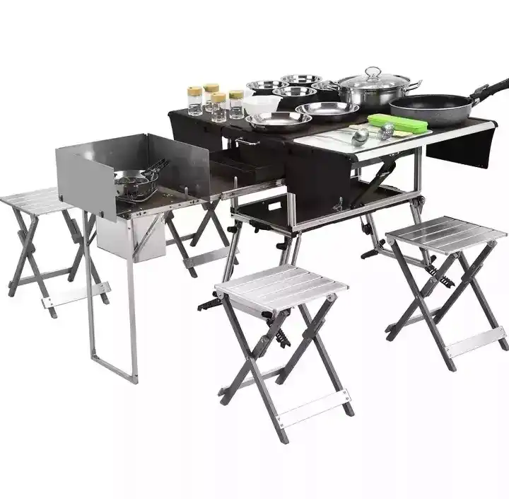 Tragbarer Outdoor-Küchenherd,  – Camping Cooking Equipment Electric Bewertung und Preis