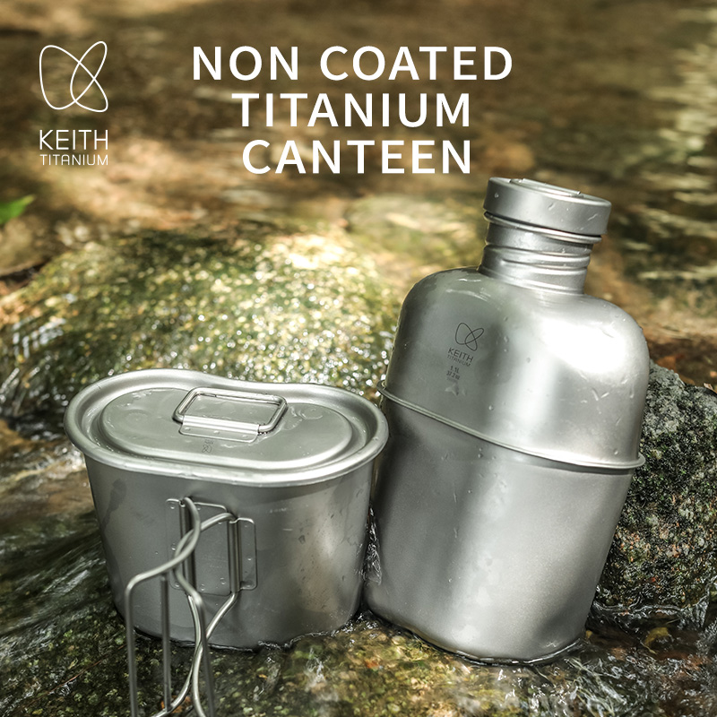 KEITH Reines Titan-Feldflasche – Camping Outdoor Cooking Set Bewertung und Preis