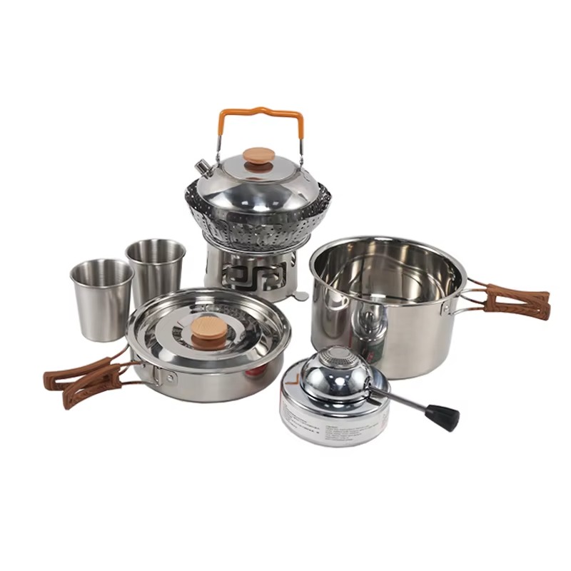 Hochwertiges Tragbares Outdoor – Quality Camping Cooking Set Bewertung und Preis
