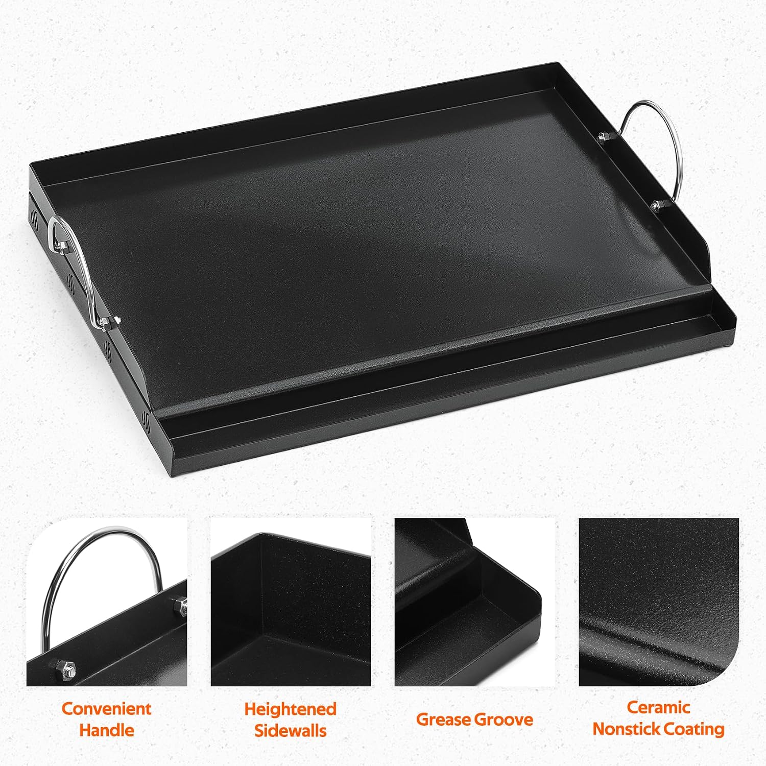 Universelle BBQ-Grillplatte, f – Camping Cooking Top Bewertung und Preis