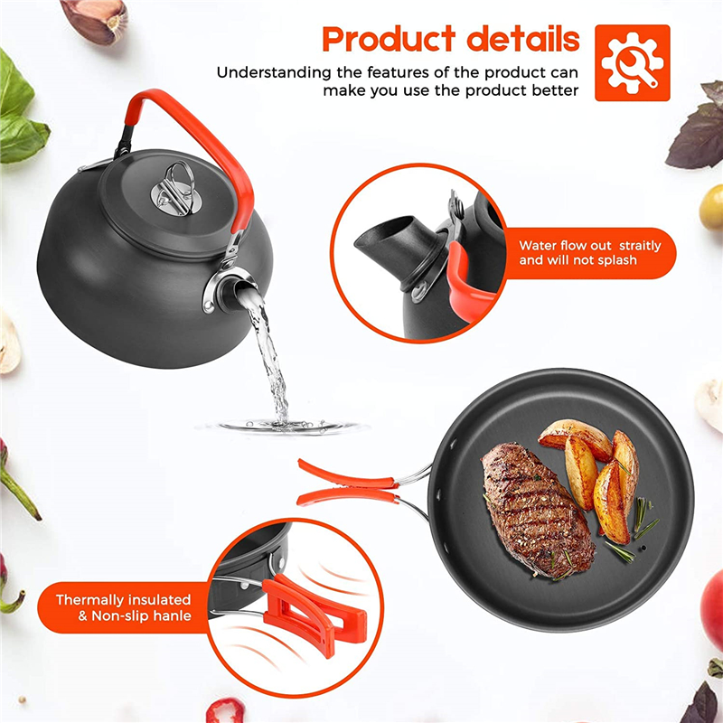 2-3 Personen Outdoor Camping u – Camping Cooking Set 2 Person Bewertung und Preis