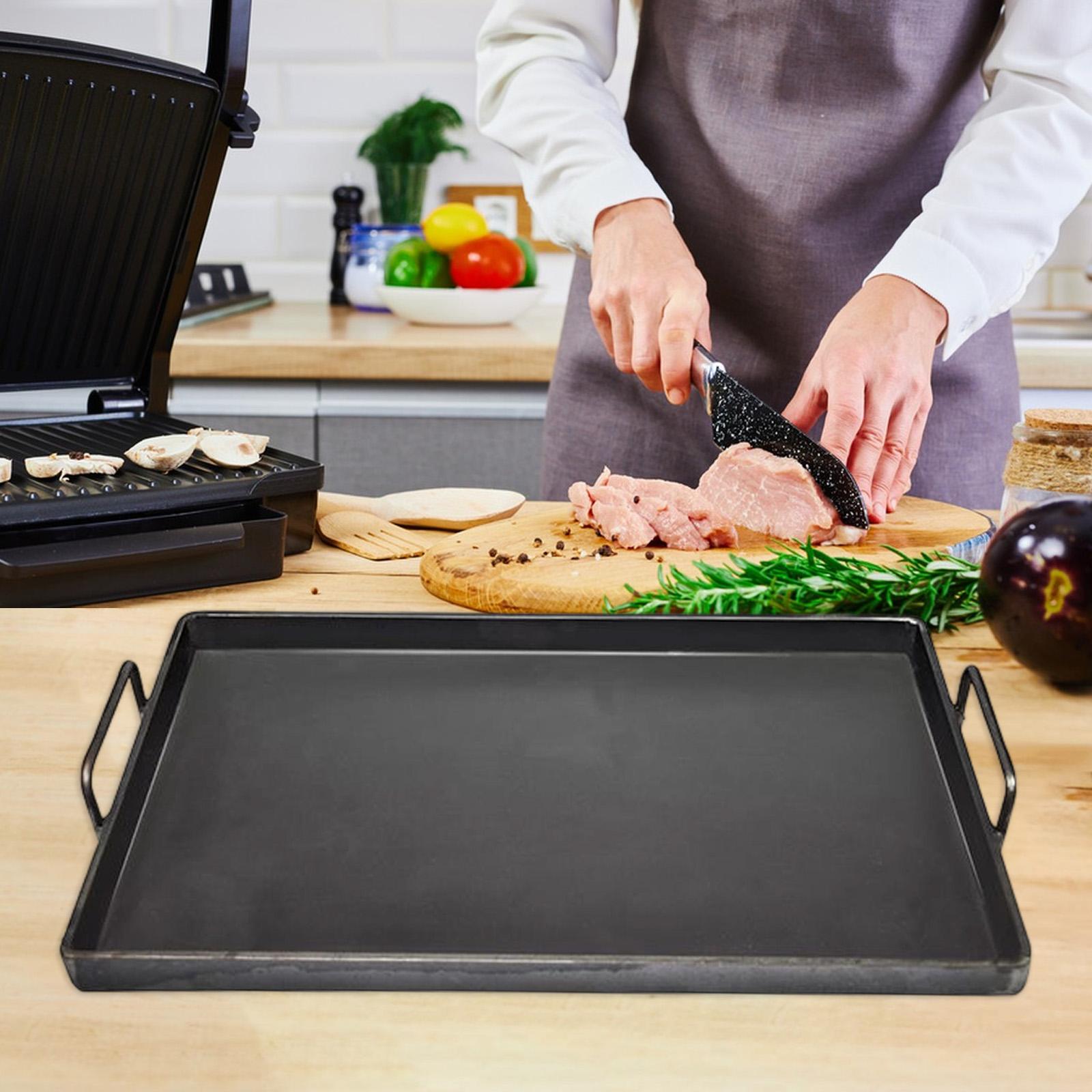 1 Stück Gusseisen-Grillplatte  – Camping Cooking Top Bewertung und Preis