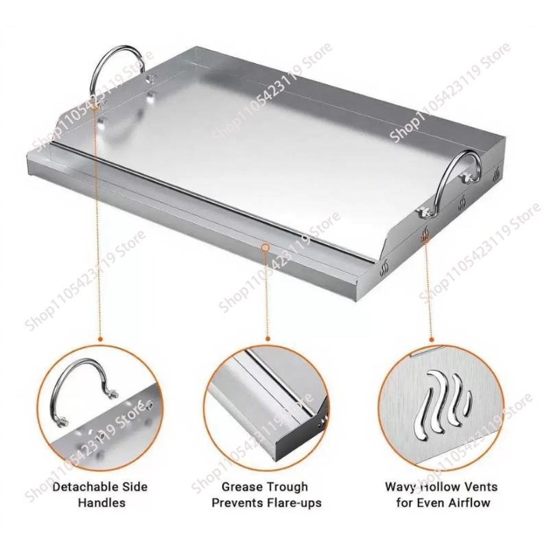Edelstahl-Grillplatte BBQ-Werk – Camping Cooking Top Bewertung und Preis