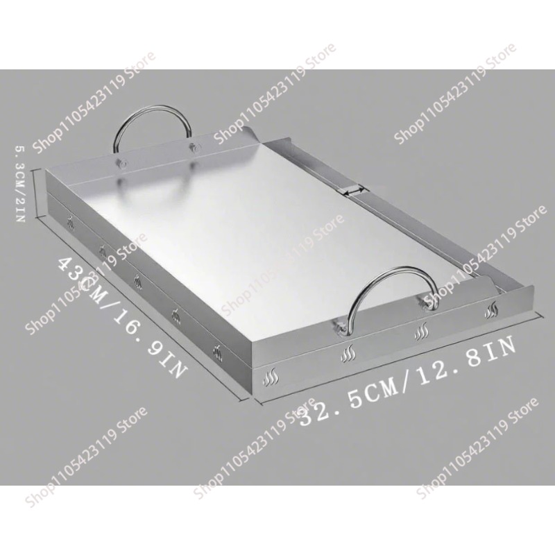 Edelstahl-Grillplatte BBQ-Werk – Camping Cooking Top Bewertung und Preis