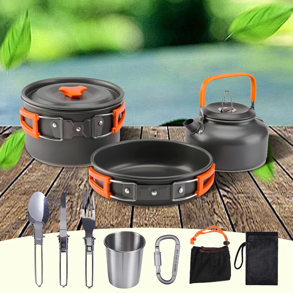 Camping-Kochgeschirr-Set, Wass – Camping Outdoor Cooking Set Bewertung und Preis