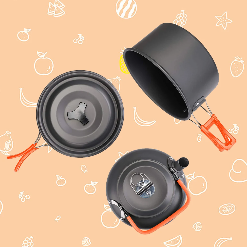Camping-Kochgeschirr-Set, Wass – Camping Outdoor Cooking Set Bewertung und Preis