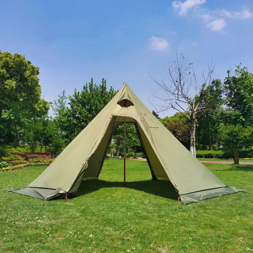 Neues Pyramidenzelt mit Schnee – Camping Cooking Tent Bewertung und Preis